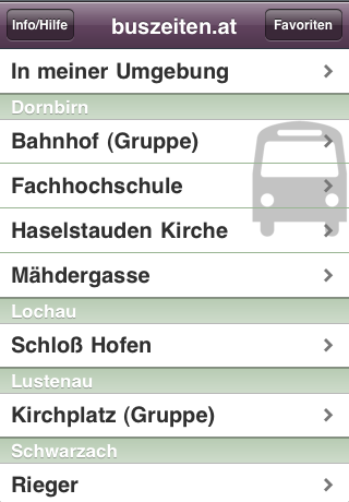 Startbildschirm