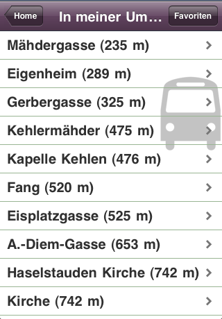 In meiner Umgebung
